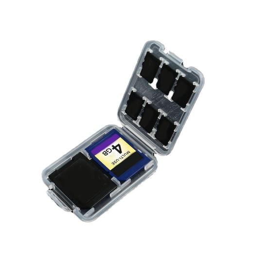 Game TF Cards Protective Cases Transparent Waterproof Portable TF SD-Card Box Organizer Holder for Mobile Phone