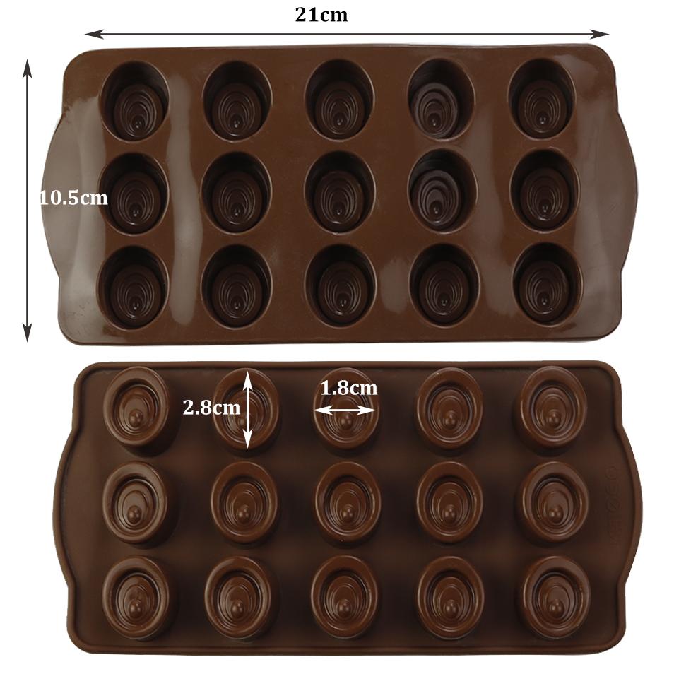 1Pcs Silicone Chocolate Mold Love Shell Star Lollipop Leaves Small Dinosaur Elliptical Robot Silicone Cake Mold Baking Equipment