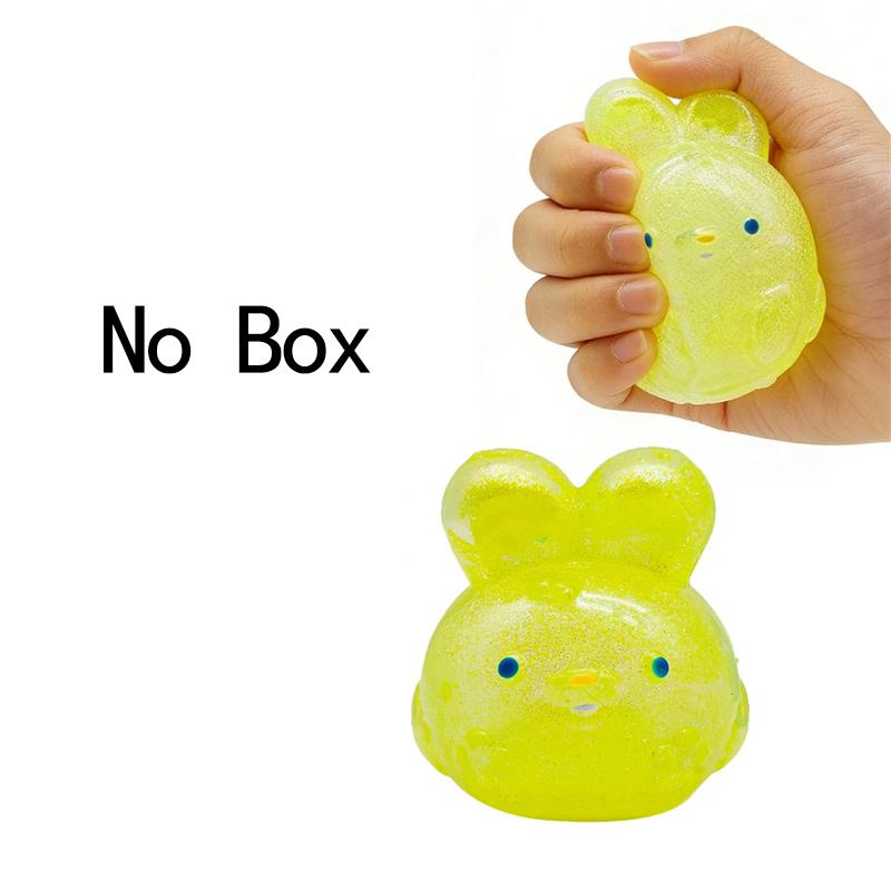 Needoh Fuzz Nice Cube Медуза Игрушка-антистресс Мягкий Медведь Кролик Анти-Стресс Снятие Стресса Давление Сувенир Сенсорный Нетоксичный