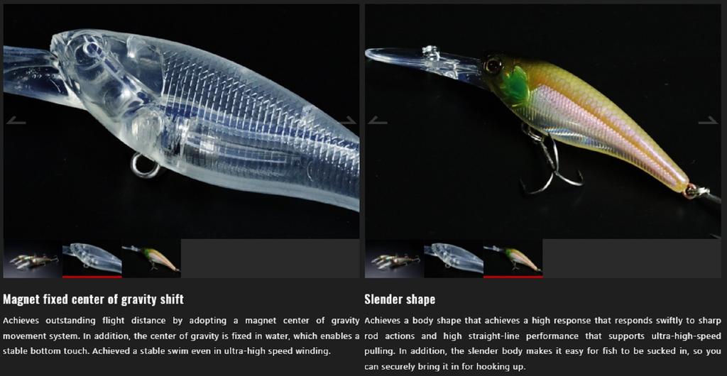 Jackall Soul Shad 68SP Подвесная приманка Babataku Wakasagi Laser (2851)