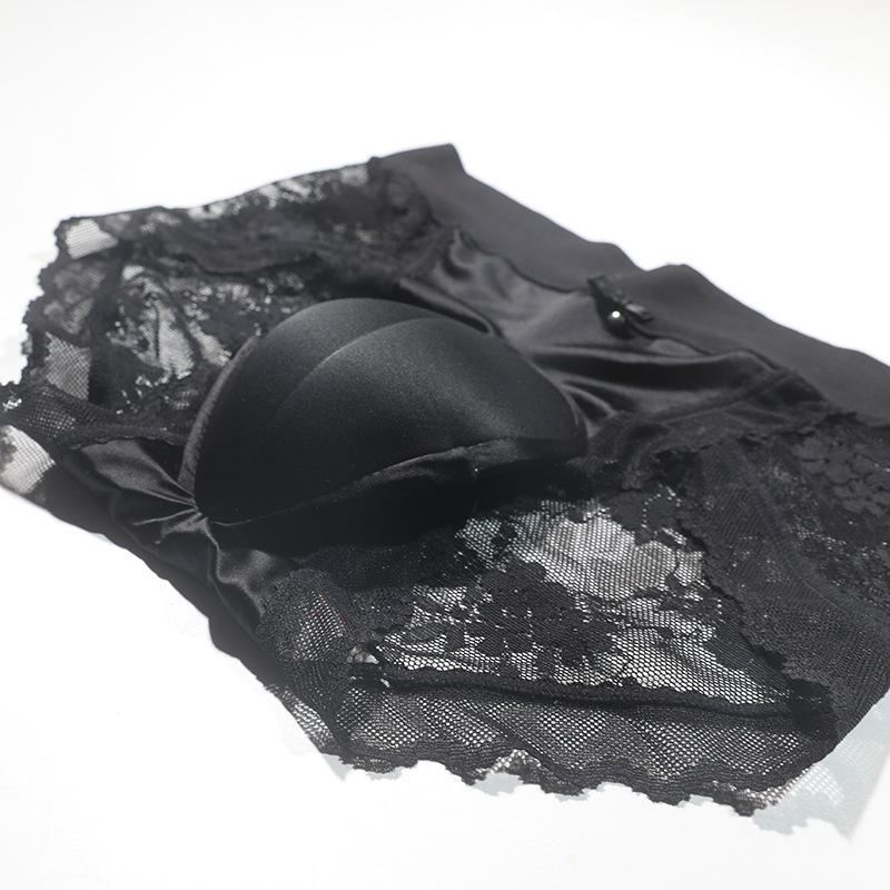 Взрывные сексуальные кружевные трусики с низкой посадкой Fengyin fake yin hidden jj трусы-брифы поддельные женские и женские трусики для кросс-дрессинга