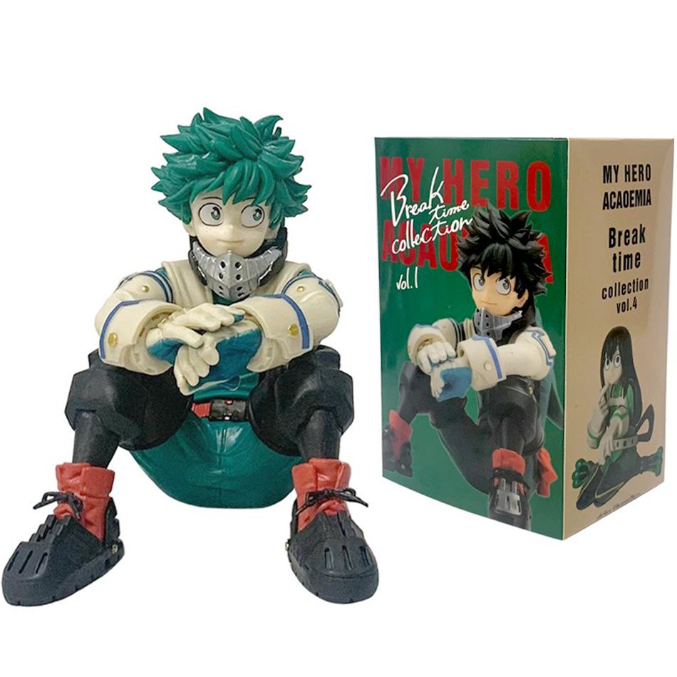 In Stock  Hero Academia Tsuyu Asui /Midoriya Izuku/Bakugou Katsuki/Todoroki So Figure Anime Model Dolls Toy Gift