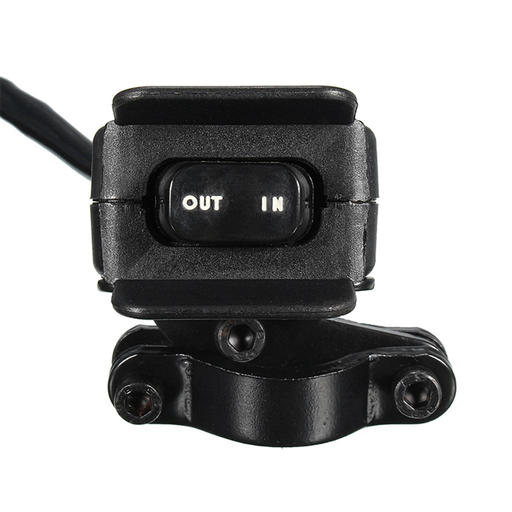 Heavy Duty Handlebar Control Line Winch Rocker Switch 3-Meter Handlebar Control Warn Accessories for ATV/UTV Durable-