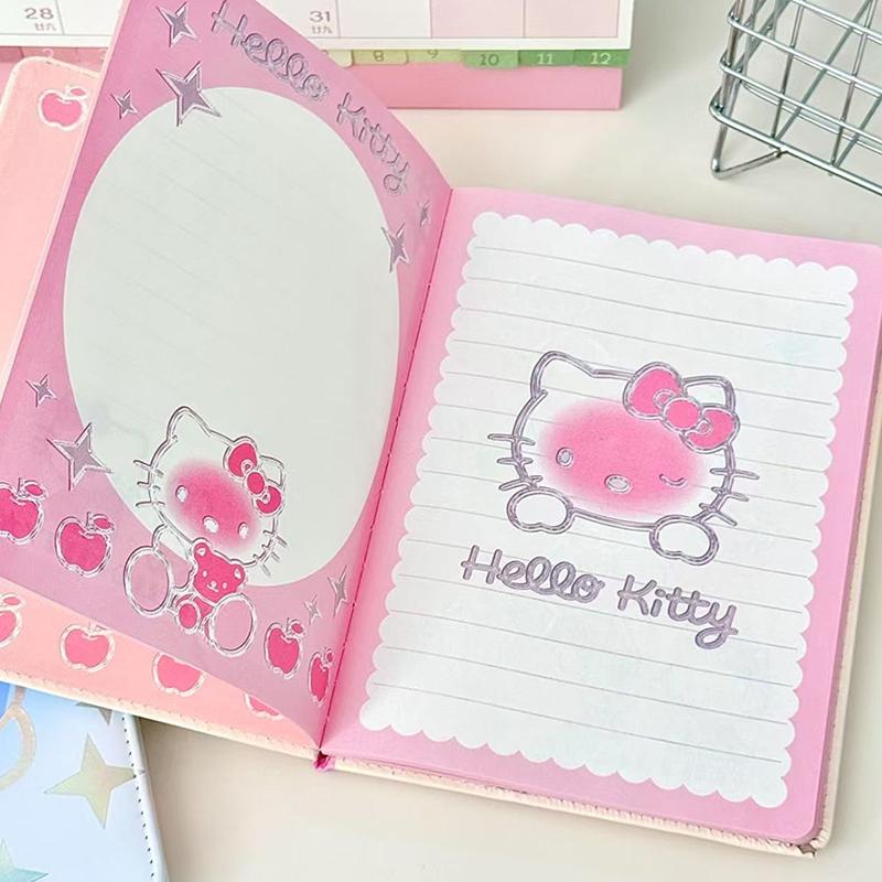 Hello Kitty Notebook Cute Aesthetic Journal Diary For Girls Students With Thick Colorful Pages Premium Writing Notepad