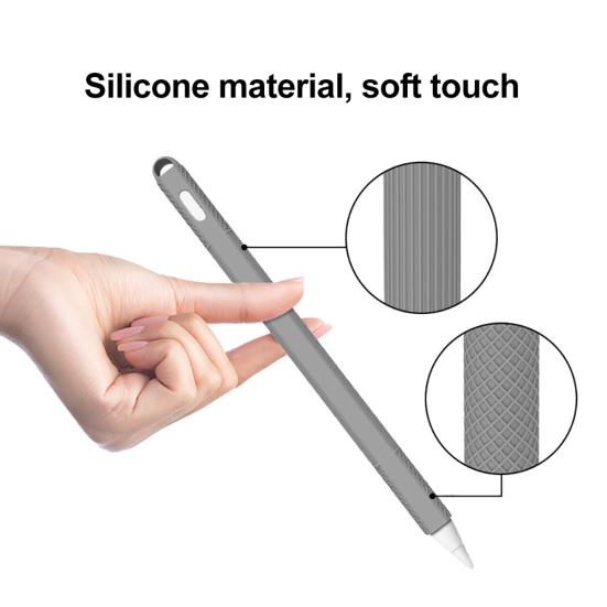 Противоскользящий силиконовый защитный чехол-накладка для стилуса для iPad Pencil 2-го поколения