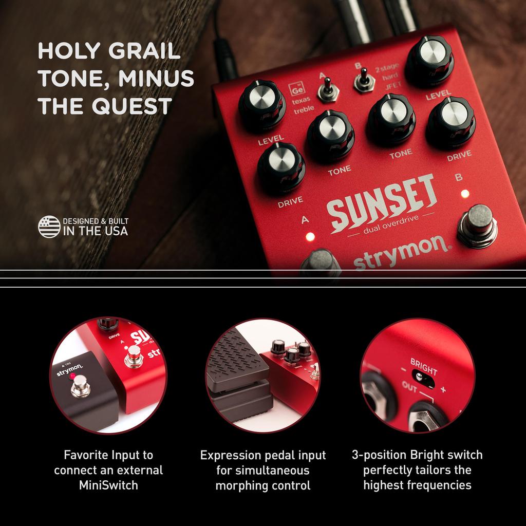 Strymon Drive “SUNSET” (Sunset/Hybrid Pedal) []