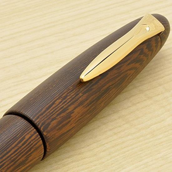 Platinum Fountain Izumo Ironwood Medium Nib Pen, (Matte Tagayasan) (M), PIZ-50000T#20