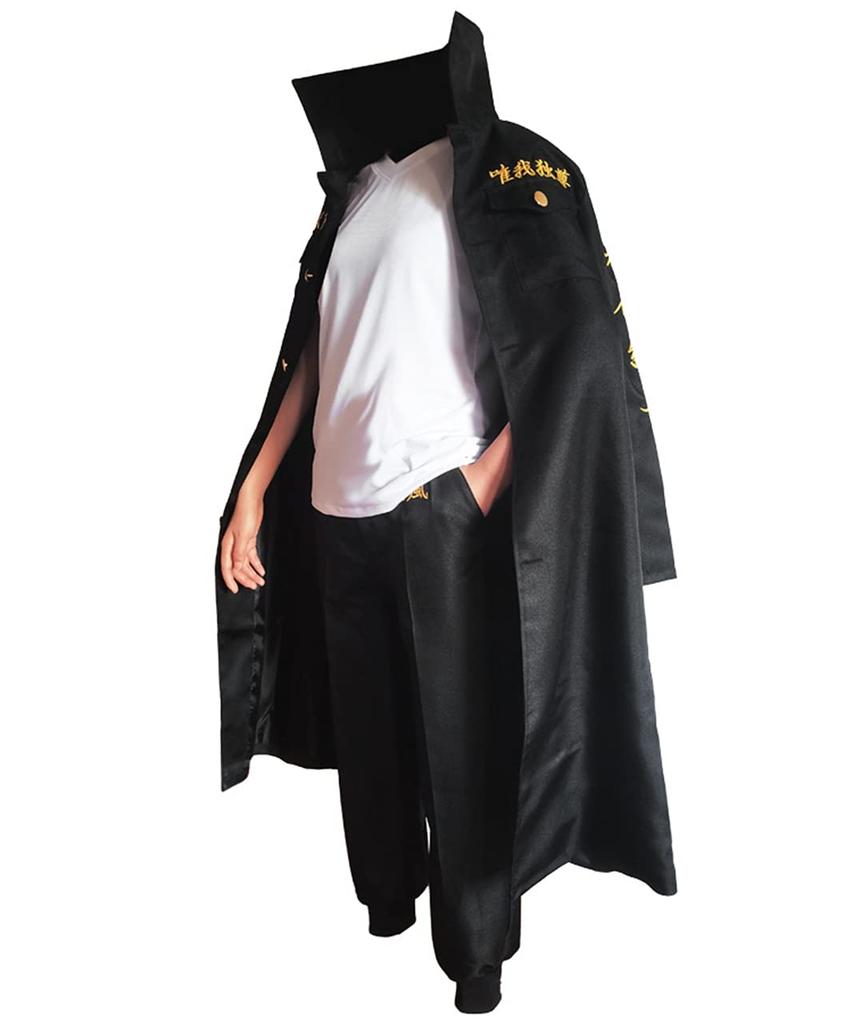 Токийские мстители Майки Косплей Сано Лидер Включает парик [Milky Time] Набор из 5 предметов, Униформа, Мандзиро, (M),