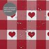 Valentines Shower Curtain Bathroom Love Farmhouse Holiday Bathroom Decor 72x72 Inches with 12 Hooks