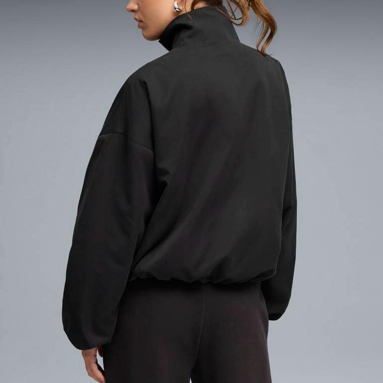 Puma Куртки Женские Черный Стойка Умеренный Другое 636896-01
