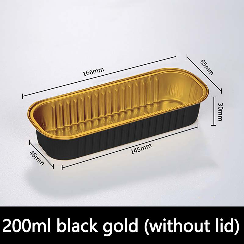 10 шт. Мини-формы для кексов с/без крышек, прямоугольные алюминиевые формы для выпечки, многоразовые мини-контейнеры для хлеба, формы для маффинов