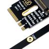 Yousheng M.2 A&E To NVME SSD Expansion Card Supports 2230/2242/2260/2280 Computer Motherboard M2 Key A-E To NVME SSD PCIe 4.0 Extension Adapter PCB