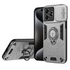 KEYSION Противоударный защитный чехол для ZTE Axon 60 силикон + защитное кольцо для камеры из поликарбоната, чехол-подставка для телефона ZTE Axon 60 Lite
