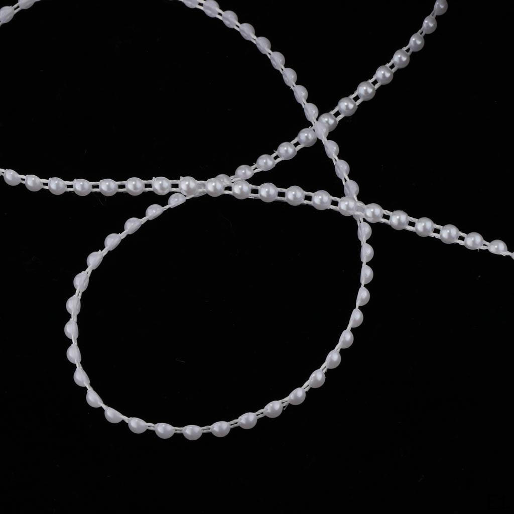 4 мм искусственный кристалл, полужемчуг, бусины, нити гирлянды, вечерние, сценический, свадебный букет, украшение своими руками