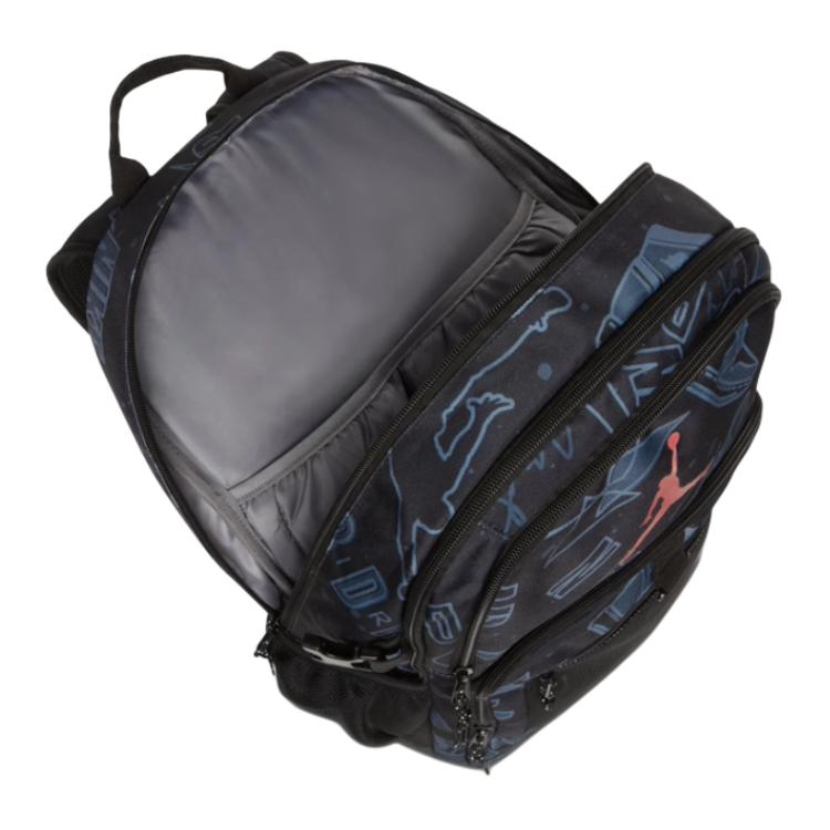 New Jordan Polyester Backpack Black IQ5331