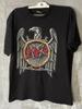 Винтажная футболка Slayer Rock Черный цвет репринт Унисекс Рубашка AN49760 Унисекс Футболка
