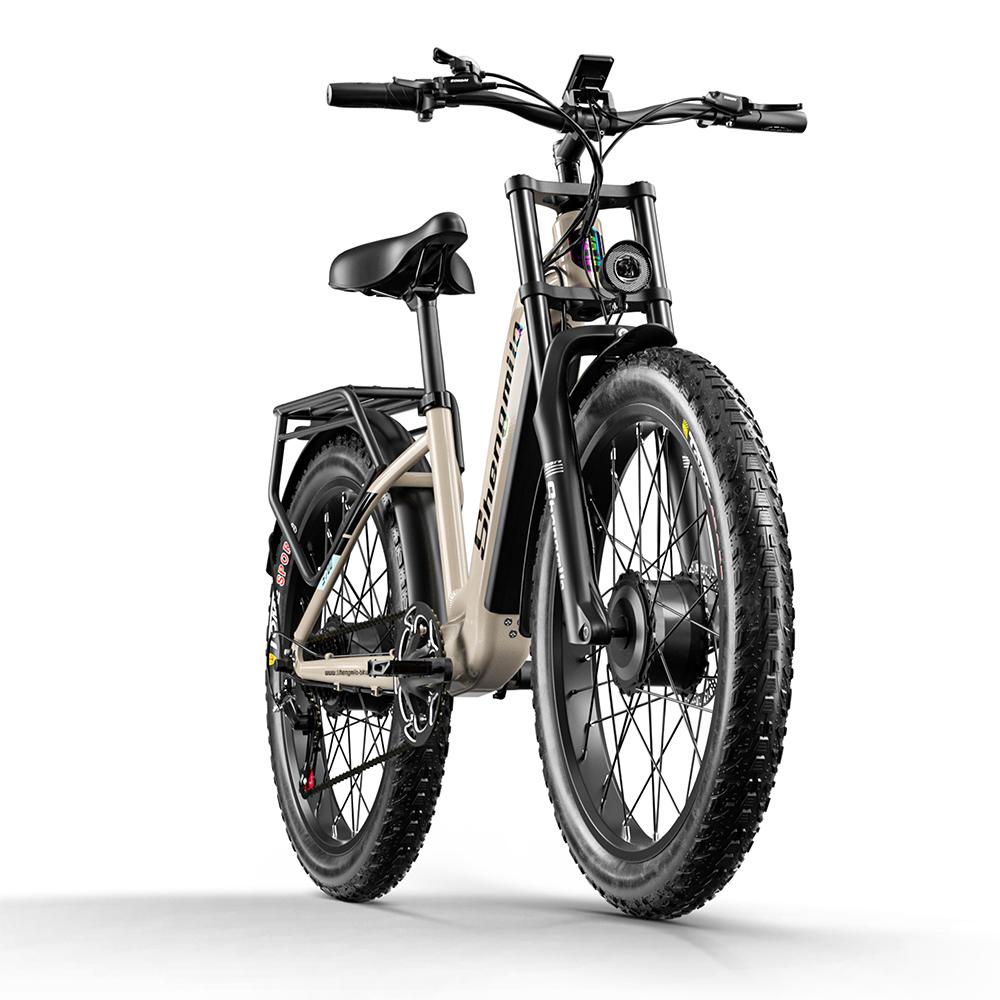 Electric Bicycle Shengmilo S700 2000W Dual Motor 48V17.5AH 26*3.0 Inch Wide Tire Snow MTB Electric Bike