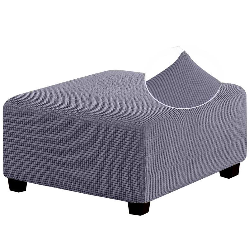 Универсальный чехол для квадратного табурета, подставки для ног и табурета для смены обуви