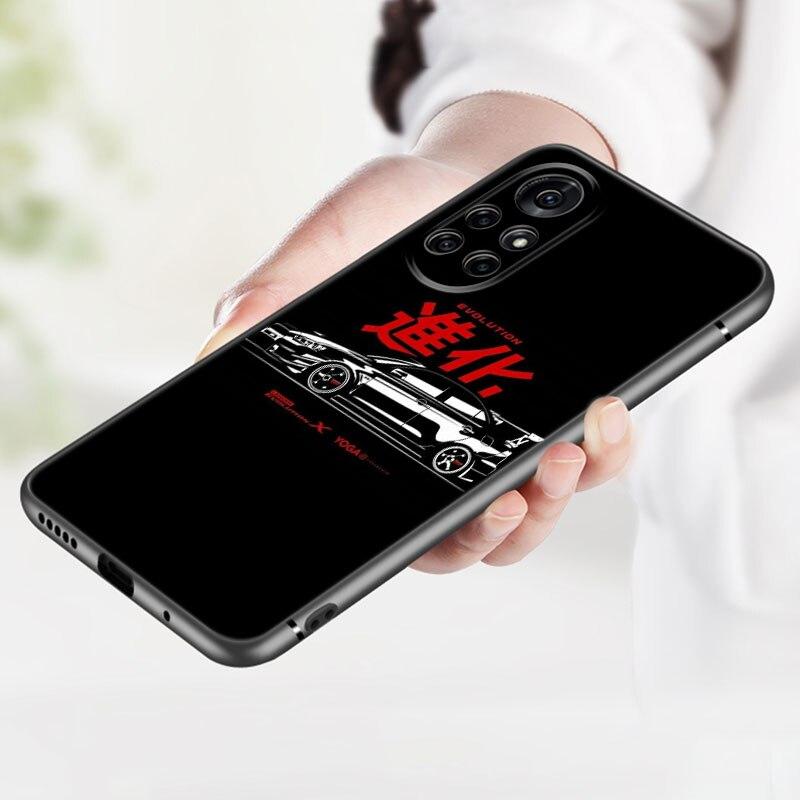 Чехол для телефона JDM Tokyo Drift Sports Car для Huawei Honor 60 50 SE 30S Mate 30 20 10 Lite 40 Nova 9 8 Pro Y60 8i 7i 7SE 5T Premium