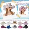 Women's Fashion Organza Church Fascinator Bridal Tea Party Wedding Hat