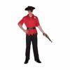 Costume for Adults My Other Me Red Pirate M/L (4 Rooms)