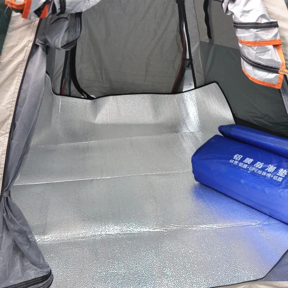 Складной матрас для сна, уличный коврик для кемпинга, пикника, пляжного коврика, водонепроницаемая алюминиевая фольга, EVA