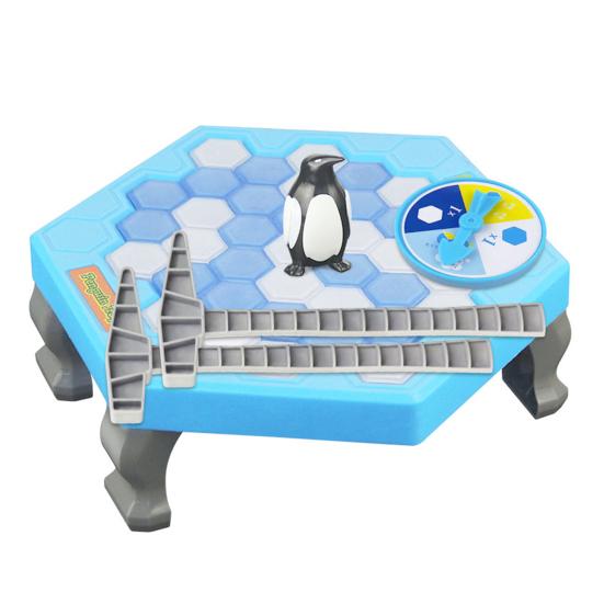 Пингвин Настольная игра «Разбивание льда» с молотком для детей, взрослых, семьи, 2 игрока. Спасите пингвина