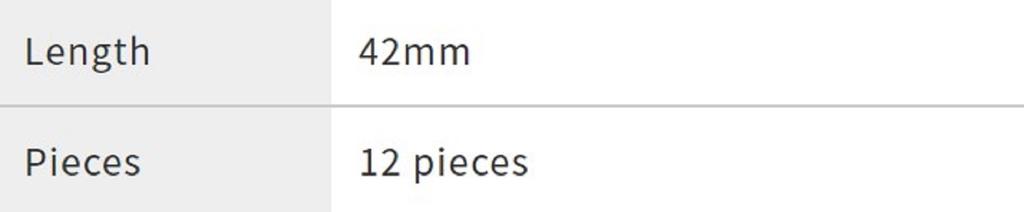 DUO Мягкая приманка Tetra Works Burny 42 мм 12 штук в упаковке S507 (8984)