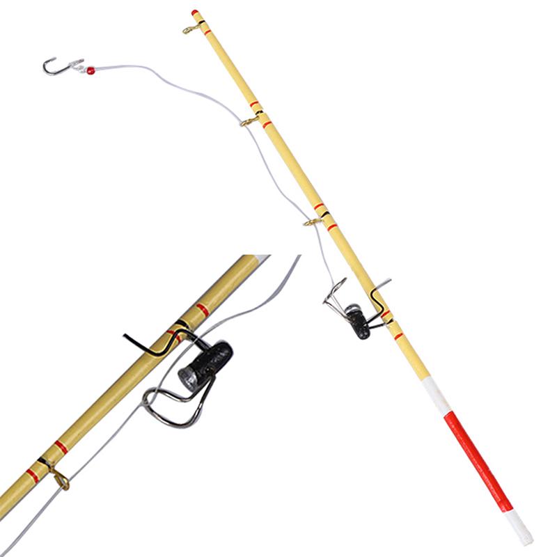 1шт 1:12 кукольных миниатюрных рыболовных инструментов Модель игрушечного кукольного домика Удочка для рыбалки