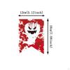 Баннер на Хэллоуин, украшение, подвесная гирлянда, внутренний фон, кровавые флаги для камина