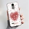 For LG K4 2017 X230 K8 2017 X300 Case Luxury Fashion Butterfly Flower Painted Phone Casing Black Jelly Silicone Soft Back Cover