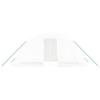 Greenhouse with Steel Frame White 10 m² 5 x 2 x 2.3 m