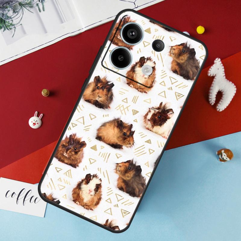 Милый чехол с изображением морской свинки из мультфильма для Xiaomi Redmi Note 12 11 10 9 8 13 Pro Plus 12S 11S 10S 9S 10A 9C 10C 12C 13C