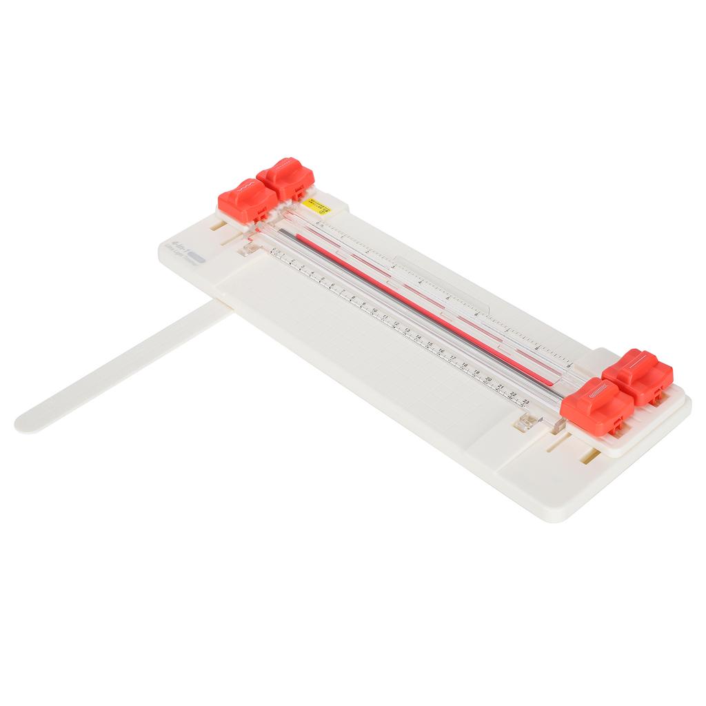 Резак для бумаги 4 в 1, портативный фототриммер с роликами, точками, прямой, волнистой формы, белый