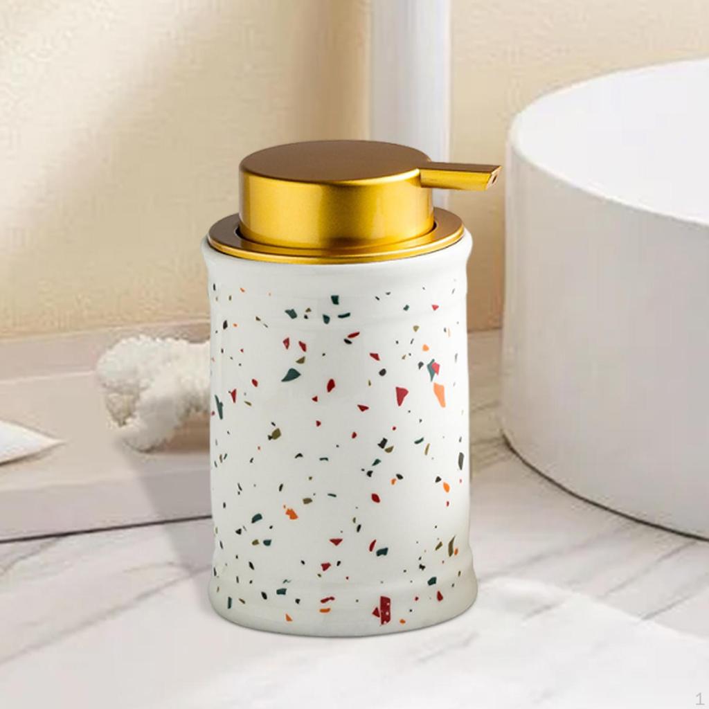 Диспенсер для мыла для рук с пеной, легко заполняемый контейнер объемом 320 мл, пенящийся насос, бутылка для семьи