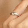 BELLOOGGI Two Heart In Curve Ring