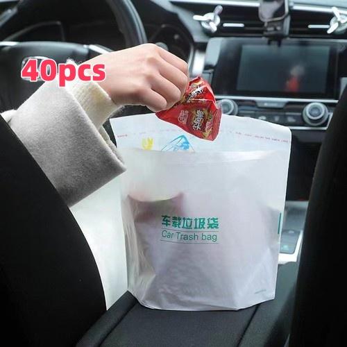 Car Seat Back Trash Holder Hang Litter Bag Garbage Storage Rubbish Container Oxford Cloth Car Waste Bins Cleaning Tools