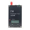 2000M 0.5W FM Transmitter Frequency LCD Display Stereo 76-108MHz for Radio Broadcast Campus Radio Station Receiver