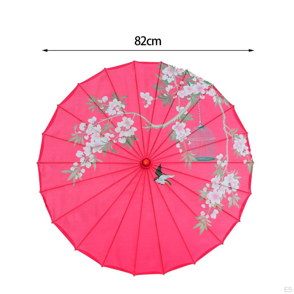 Зонт для китайского классического танца 32 дюйма, декор в стиле шинуазри, реквизит для фотосессии ручной работы
