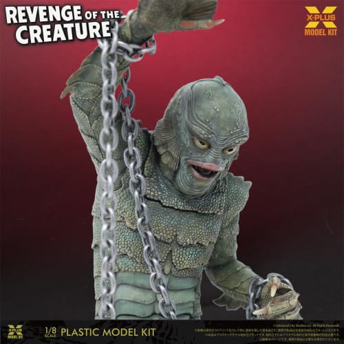 X-Plus: The Merman's Revenge 1/8 Scale Unpainted Plastic Model Kit