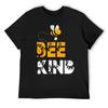 Bee Kind - Grateful Kind Bee T-Shirt Plus Sizes Blanks Summer Shirt Funny T-shirts Mens Graphic T-shirts Hip Hop