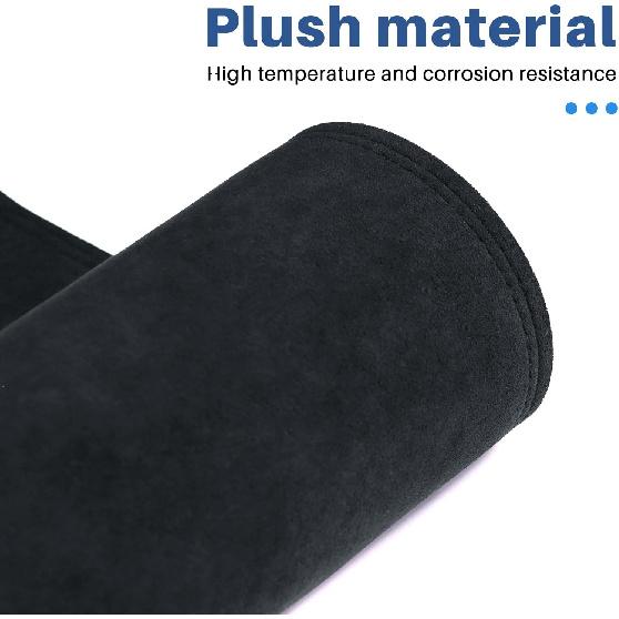 KUNGKIC for Ford Mustang 2024 2025 Rear Dash Cover Custom Interior Dashboard Pad Carpet Mat Flannel Sunshield Protector Pad Accessories Non-Slip