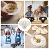 Baozi Maker Molds Dumpling Press ABS Texture Handmade Buns Maker Chinese Bao Buns Maker Suitable for Making Baozi