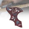 2mm Thick Guitar Pickguard Replacement Red Tortoiseshell Hummingbird Pickguard  For Acoustic Guitar