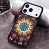Чехол для телефона с цветочным тотемом Мандала для iPhone 17 16 15 Pro Max Air 14 13 12 11 Plus Ударопрочный Capa Чехол