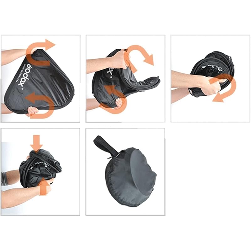 Godox foldable universal softbox With honeycomb & grid s type speedlite bracket S2 with For V1 series, AD200Pro, AD200, AD400Pro, V860II series, TT350