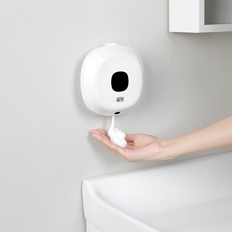 Automatic Soap Dispenser Household Wall-Mounted Foam Hand Washing Machine Bathroom Bubble Soap Dispenser