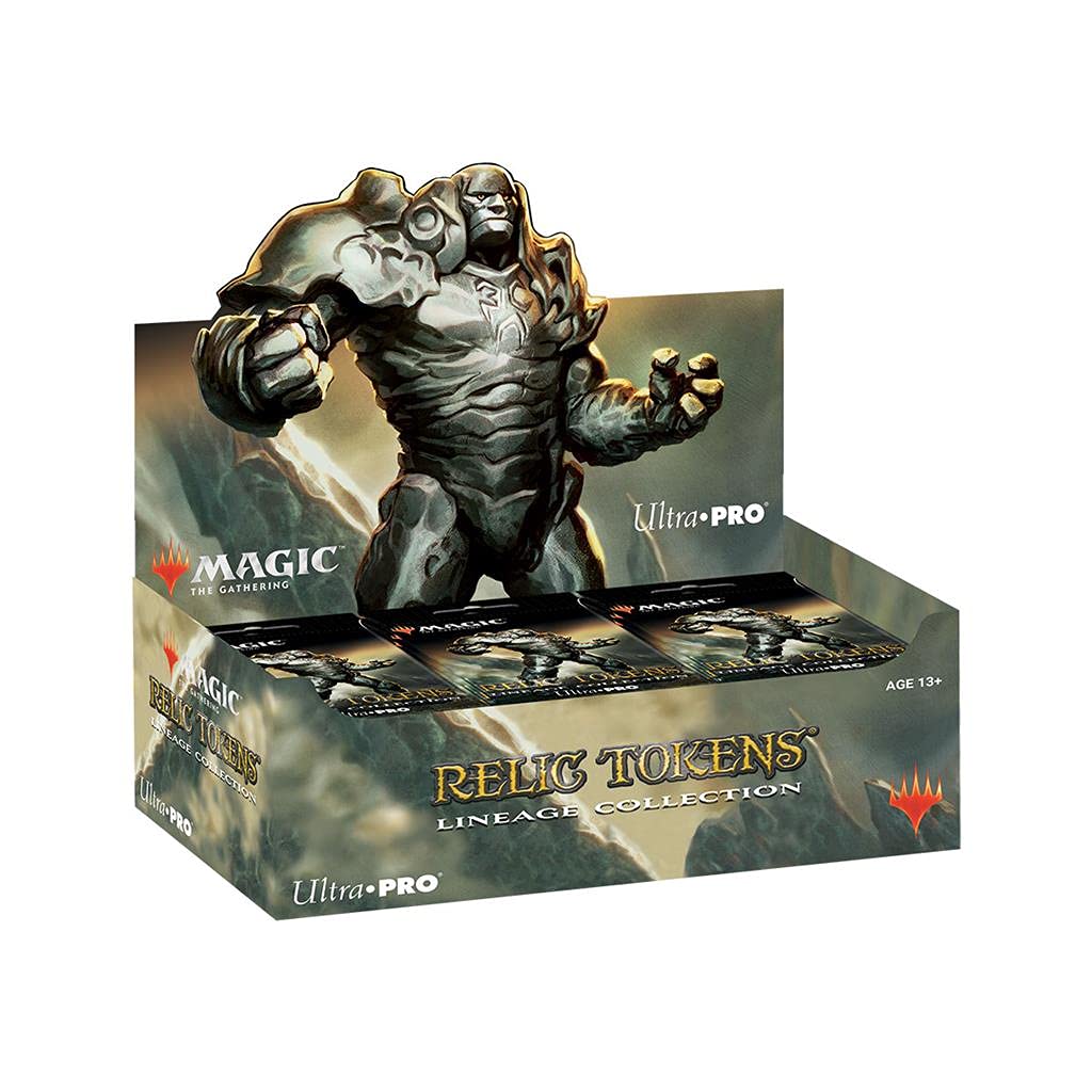 Wizards of the Coast - Magic: The Gathering Relic Tokens - Series Collection Display Box (E-86851)