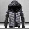 Winter Jacket Men Fur Collar Hooded Warm Cotton Outwear Man Patchwork Parka And Coats Windbreaker Parkas