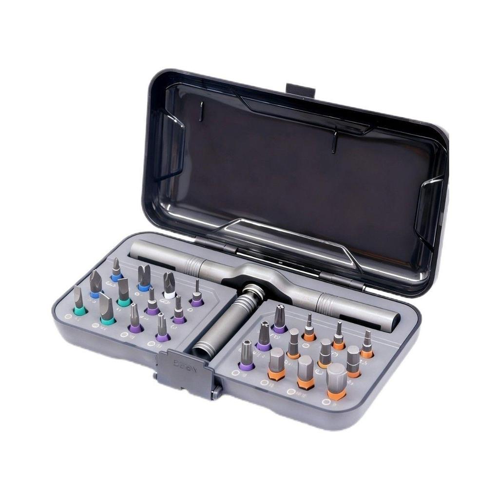 25-in-1 Multi-Function Ratchet Screwdriver Set with S2 Steel Tools